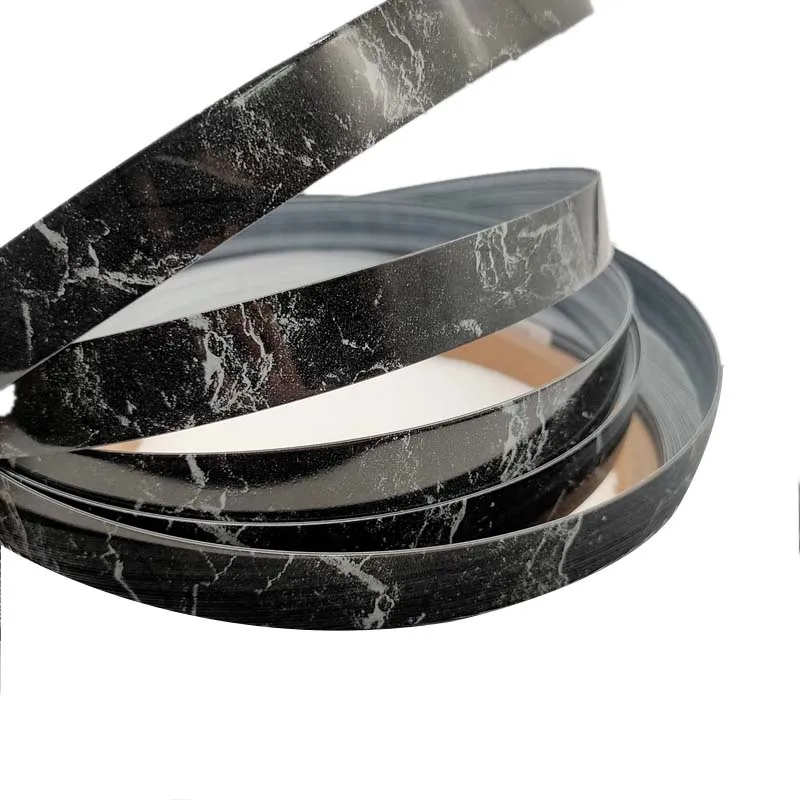 Waterproof Flexible Plastic ABS PVC Strip Edging  Edge Banding For MDF Board Desk