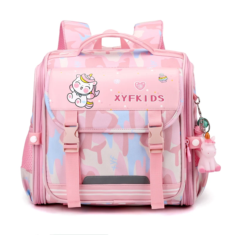 Hot Sell Durable Children Briefcase Backpack For Primary School Girls