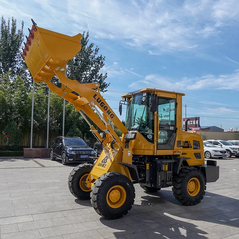 1.2 Ton Multi-Function Articulated Mini Wheel Loader for Livestock