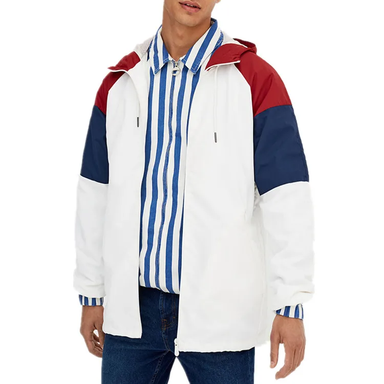 Оптовая продажа мужские молнии тренажерный зал носить Анорак Ветровка Куртки