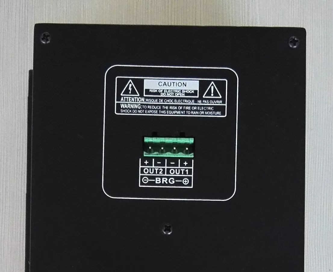 Amplifier module for active line array speaker DSP inside digital crossover and PC software control 1CH 2CH and 3CH for optional