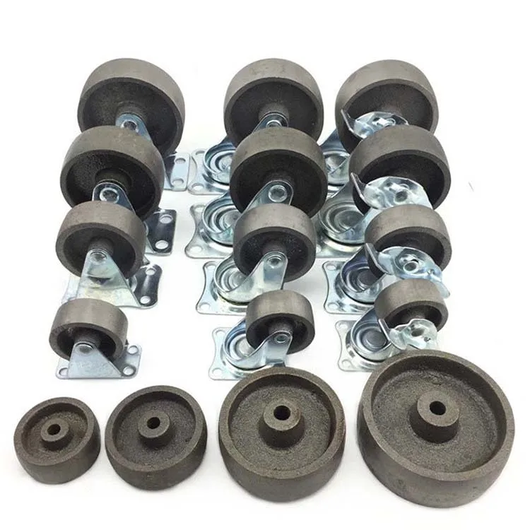 Industrial Dolly 1.5 inch 2 inch 2.5 inch 3 inch Light Duty Rigid Small Ball Steel Castor