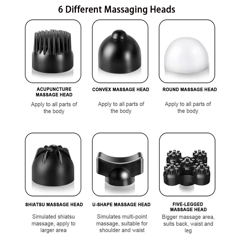 Portable Electric Body Massager Machine Dolphin Infrared Hammer Vibrating Back Handheld Vibrating Massager