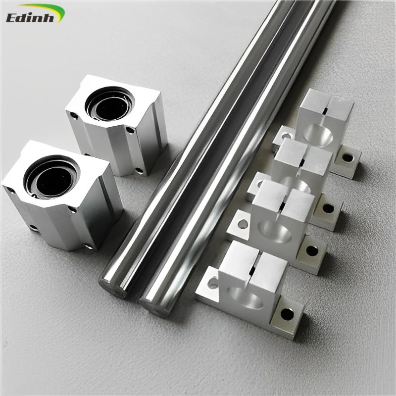 Router Sled Aluminum SBR 20 SBR16SUU SBR30 SBR50 1300mm 1600mm Polished Linear Guide Rail With Support