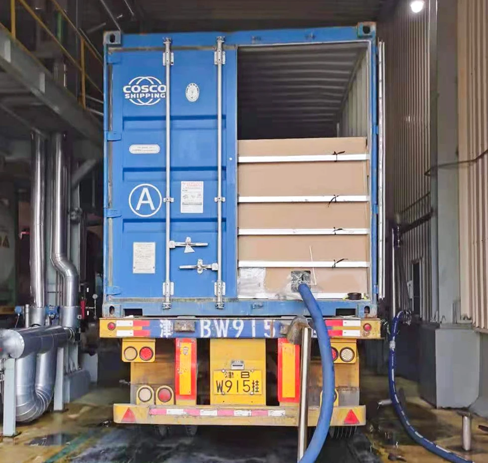 Flexitank flexi bag in 20ft container for latex plasticizer lubricant oil second-hand oil diesel grinding aid