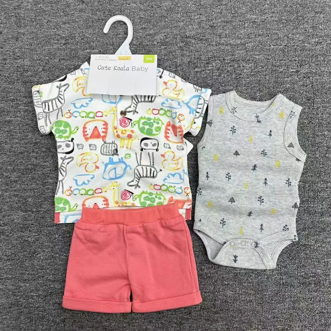 Korean Best Selling Products Wholesale Online Shopping Romper Kids For Summer Boy Clothes Sets