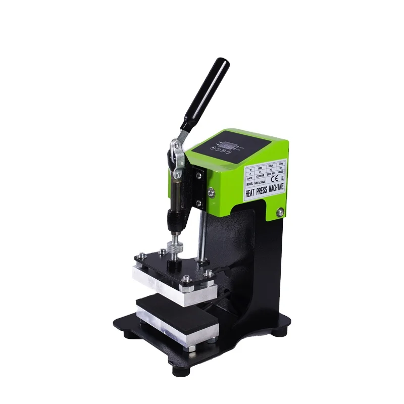 MK1903 Small manual hydraulic press double heating DIY heat press machine squeeze extraction hot press machine