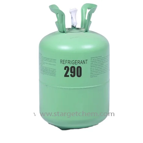 High quality R290 refrigerant gas price pure gases