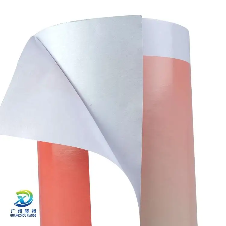 Printable Remove Bubble Free PVC Self Adhesive Vinyl Sticker Film For Advertising vinyl paper rolls adhesive