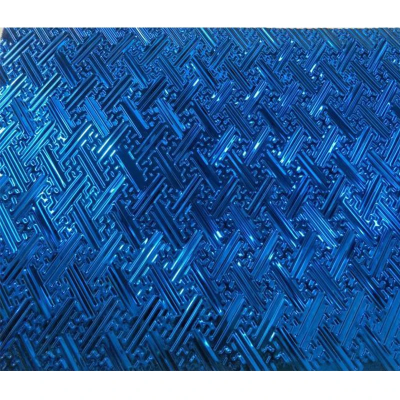 Textured quilted embossed sheet ss 316l 2b 304l 304 chequered diamond quilted stainless steel 0.8 mm 2mm stainless steel plate