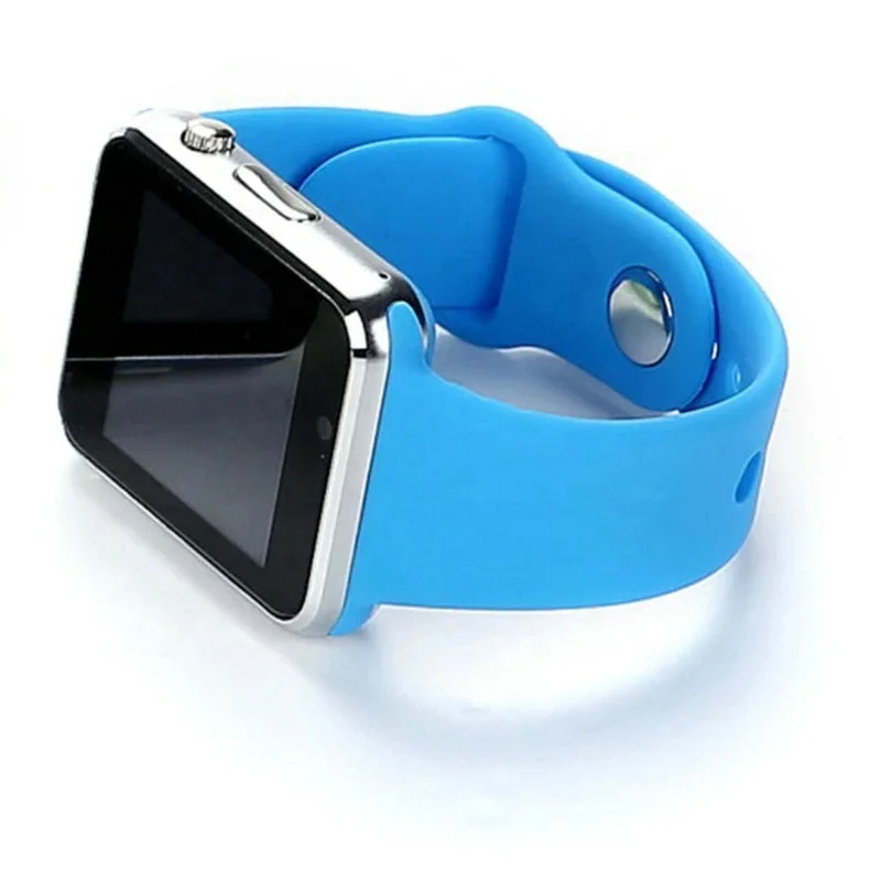 Wholesale High Quality Colorful SD Card Camera BT Mobile Phone A1 Smart Watch With Sim Card for Android Cell Phone