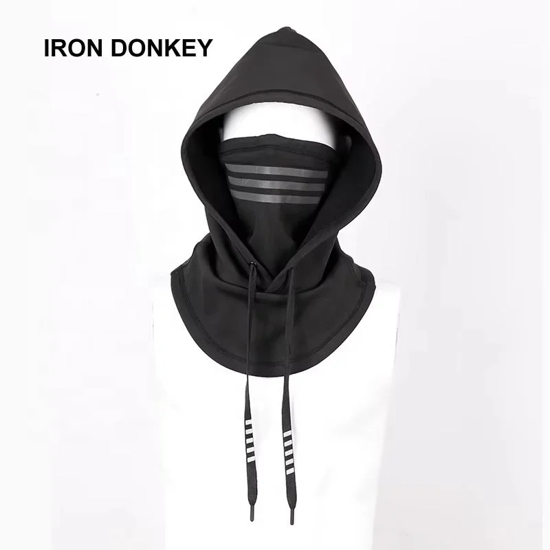 IRONDONKEY Winter Warm Full Face Balaclava Windproof Bicycle Riding Universal Winter Muffler Ski Mask Face Protection Mask Hood
