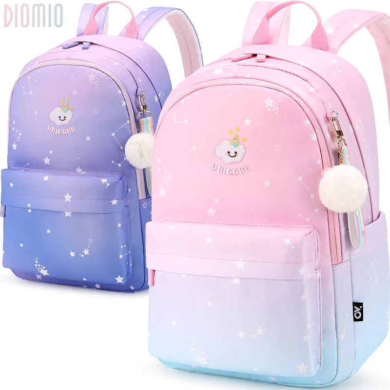 
Unicorn school bag with large capacity backpack school bag 