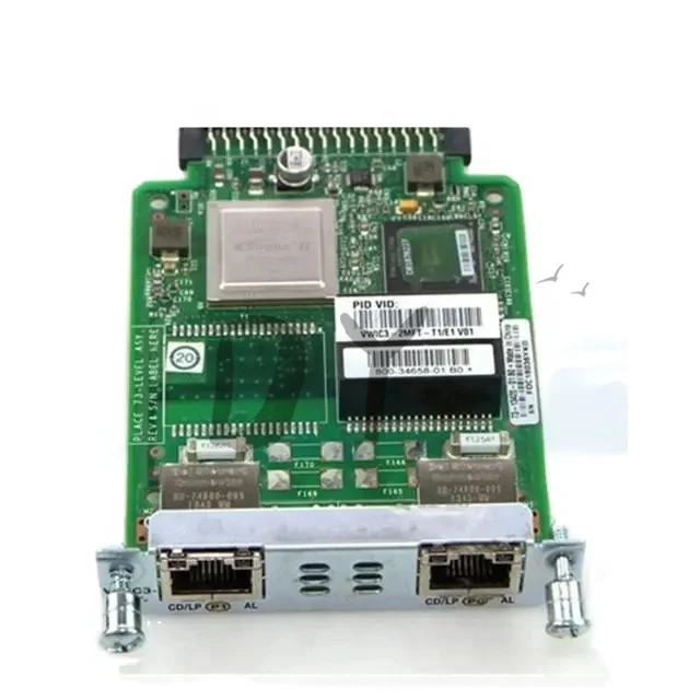 Ciscos HOT 2023 NEW 1 Port Interface Card Ciscos Network module  VWIC2-1MFT-T1/E1=