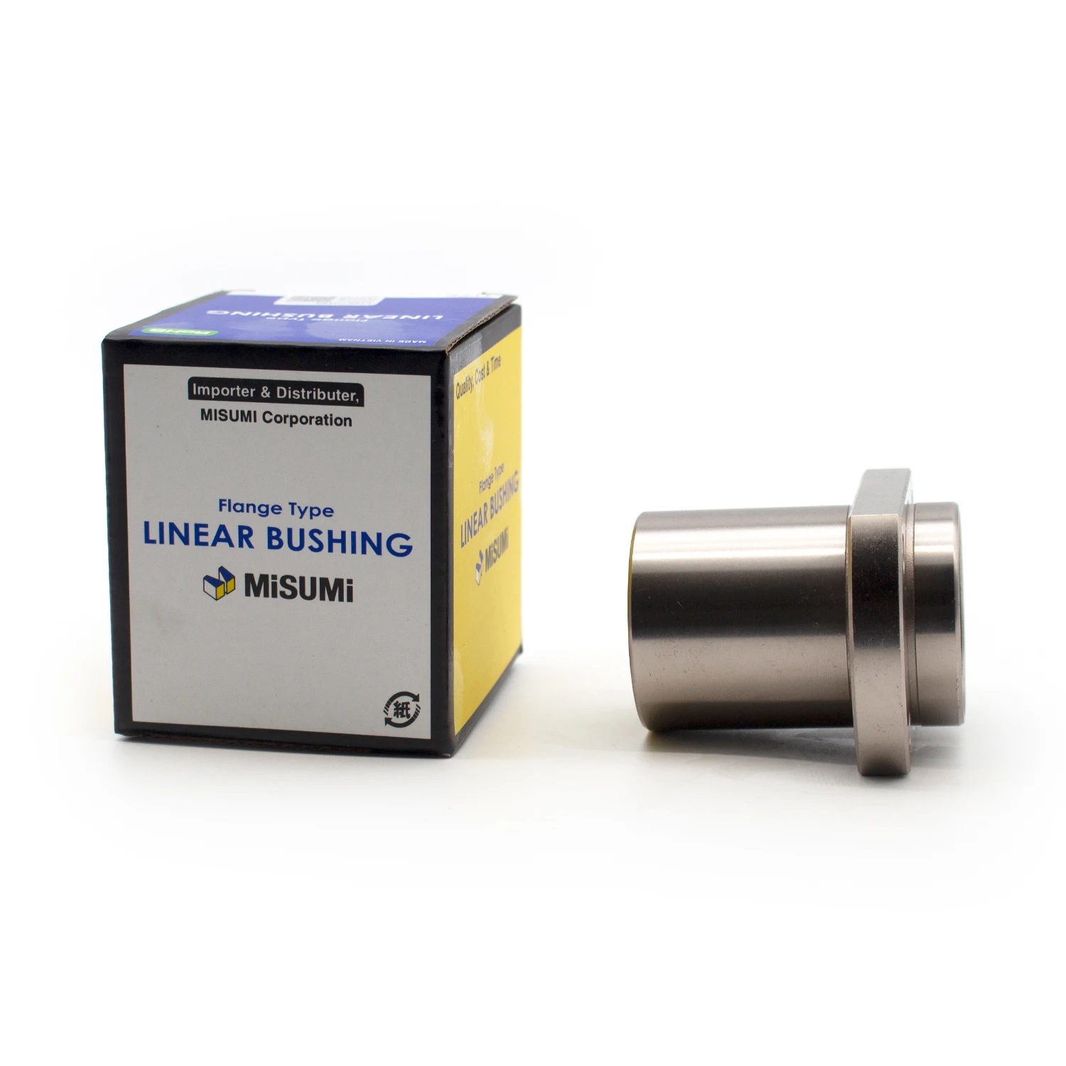 MISUMI Linear Bearing Bush LHIFR6 LHIFR8 LHIFR10 LHIFR12 LHIFR13 LHIFR16 LHIFR20 LHIFR25 LHIFR30 Flanged Ball Sliding Bushing