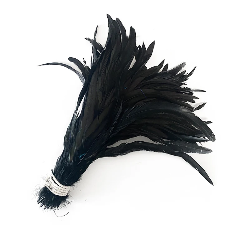25-30 cm Coque Feather Plumas rooster tail feather Cocktail feather for fashion Garment dress