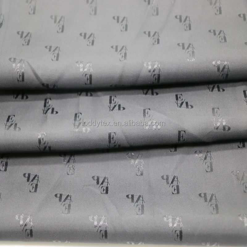 Loddytex Customize 100% polyester jacquard lining fabric for jackets,suits,windcoats