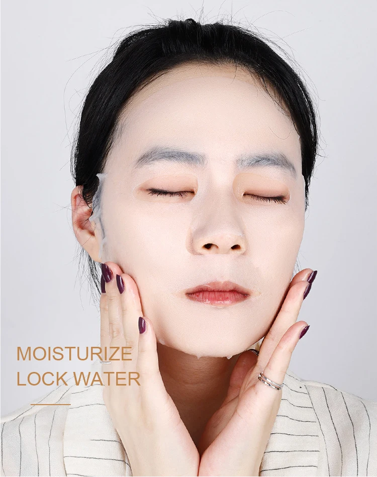 OEM Private Label skin care Snake venom peptide Firming repair hydrating facial mask Improve skin Moisturizing moisten facial m