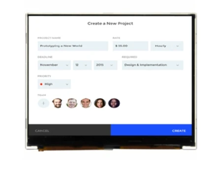 3.5 inch TN/NW lcd tft module 800x600 dots with HX8282+HX8677