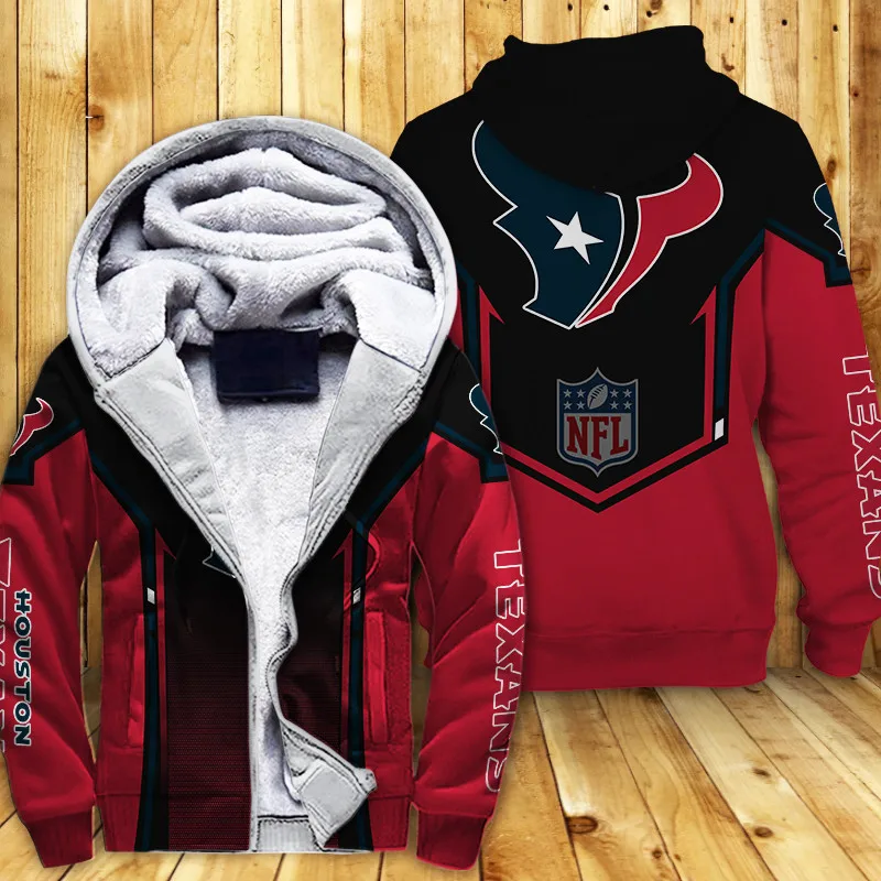 Factory sale Plush coat all 32 nfl football team man sports jerseysthick jacket man sports jacket winter nfl jacket