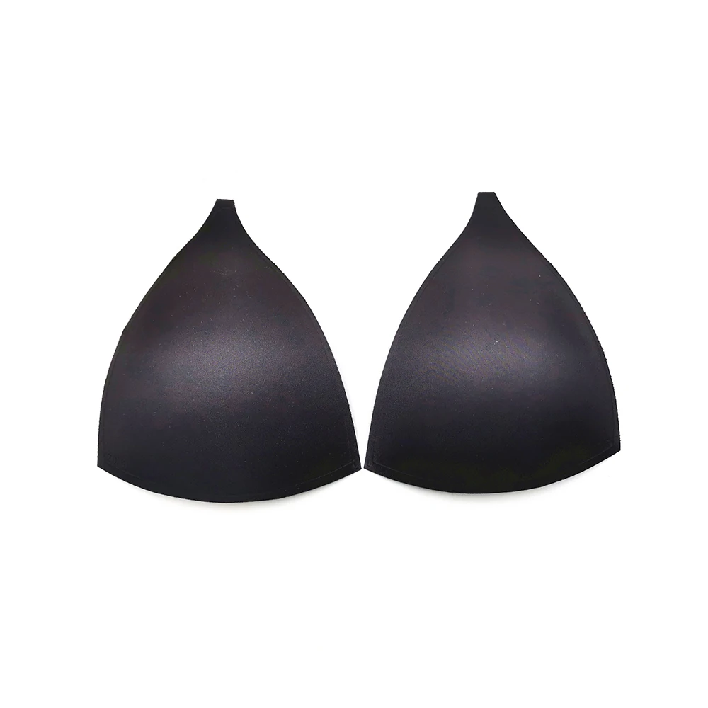 Hot Sela Comfortable Underwear Triangle Bra Padding Invisible Only Push Up Bra Pad Wholesales Swimsuit Sponge Chest Pad