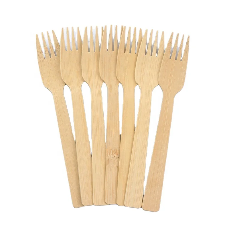 Sell Bamboo cutlery Disposable Flatware Set For Bamboo Spoon Knife Fork Set Dinnerware Set Kitchen Tableware