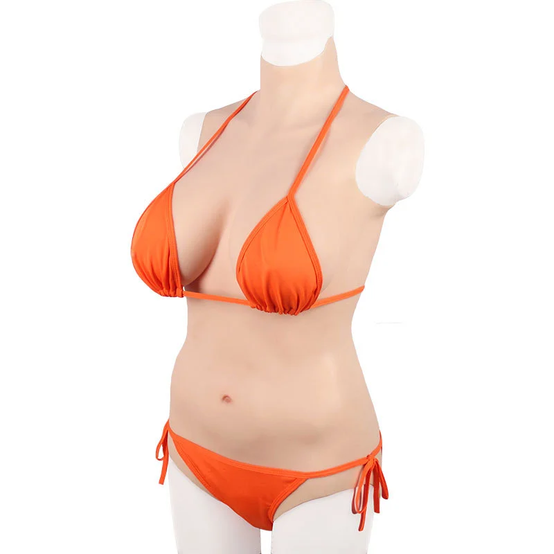 
Silicone Bodysuit Breast Forms Crossdressers Realistic Boobs Shemale Cosplay Transgenders 