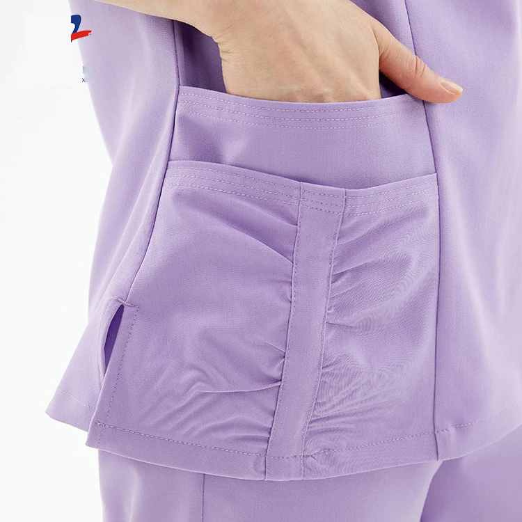 Customize Scrubs Uniform Wholesale Dentistry Veterinary Pharmacist Medical Hospital Nursing Scrubs Suit for Female