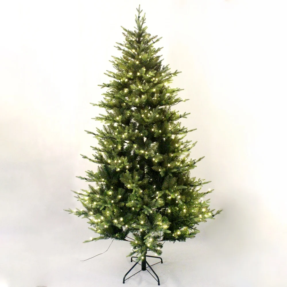 
Amazon new products PE tree With Led Christmas tree 7 FT Christmas tree led lights 