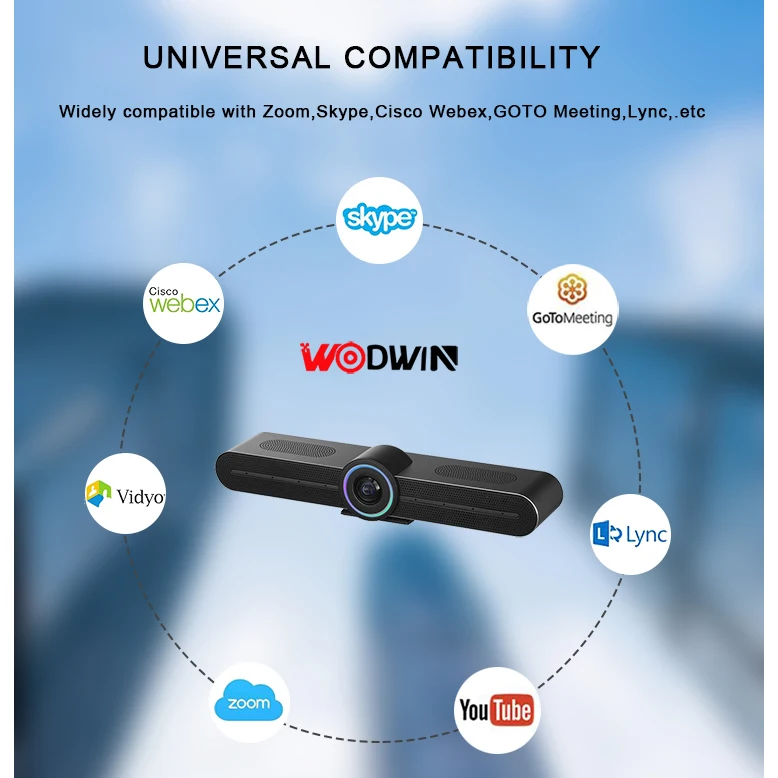 Hotsale Best Selling Sound Bar EPTZ Webcam 4K Video Conference Camera