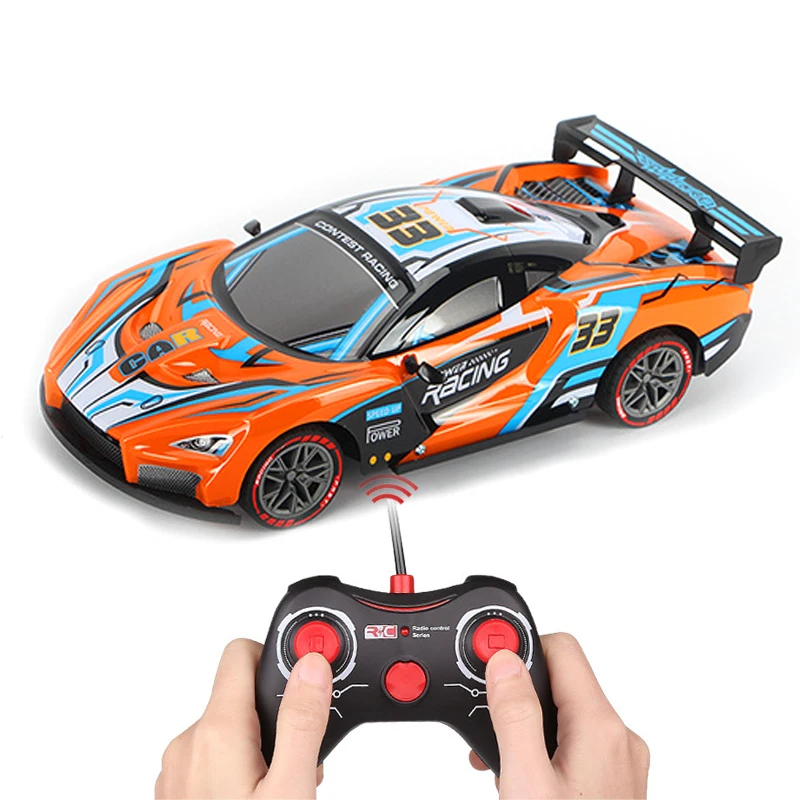 Newest 1:12 4CH 27HZ PVC small remote control rc racing car kit toys for kids
