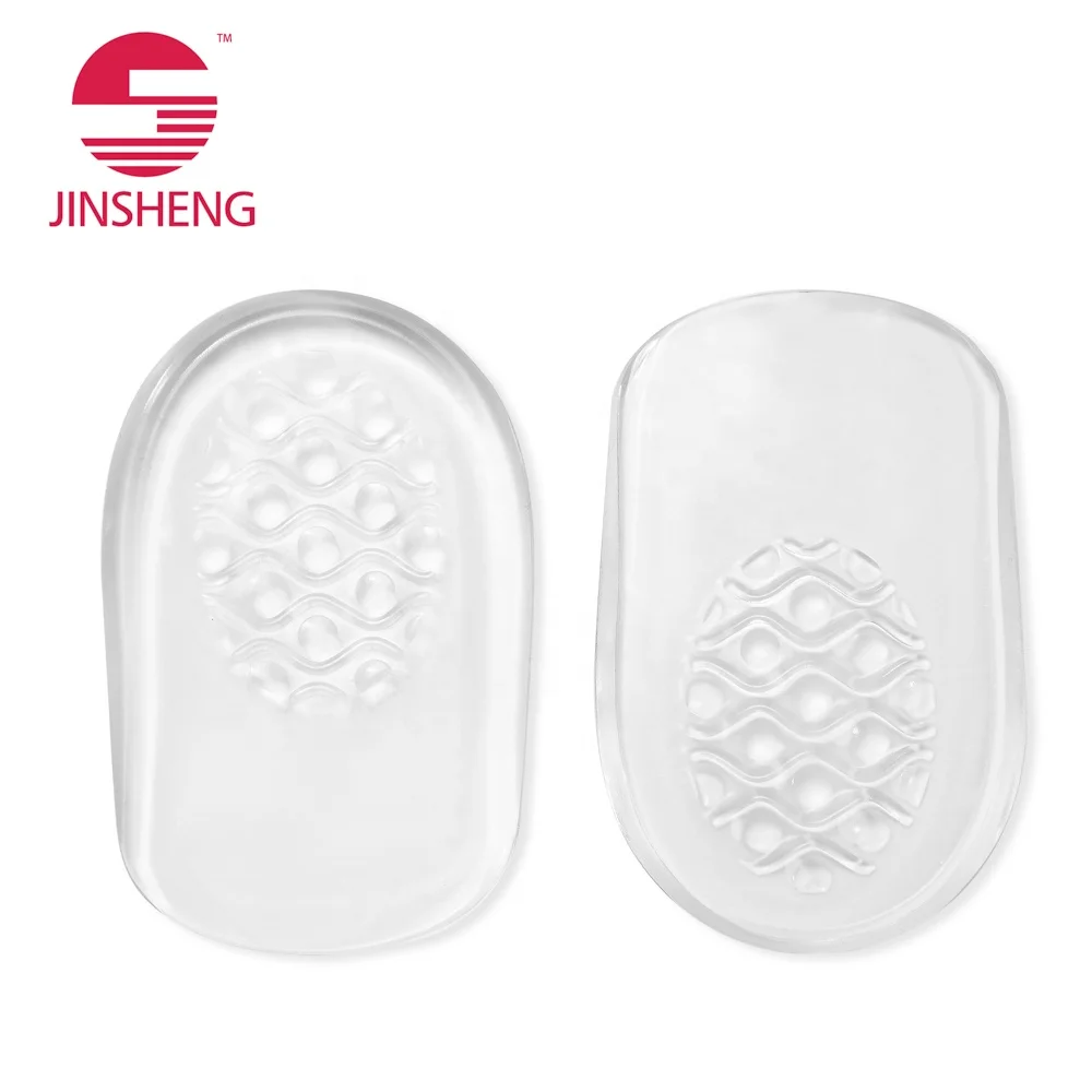 Classical Heel Cushion Inserts Nonslip Self-Adhesive Silicone Shoe Insoles, Pads Preventing Foot Blister and Pain