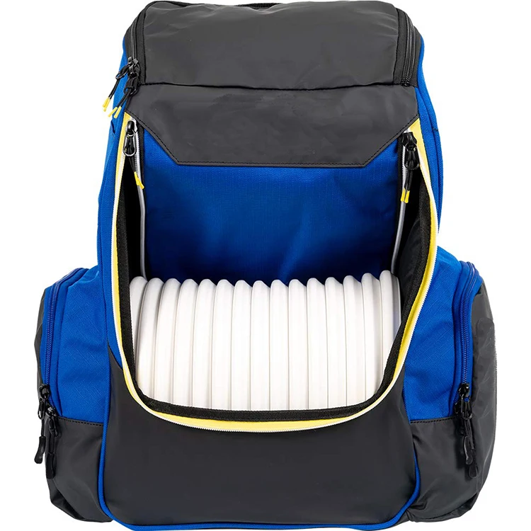 High quality Y-K-K zipper Duraflex buckle Disc Golf Backpack Bag
