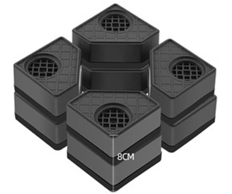 Washing Machine Refrigerator Furniture Fixed Raiser Stand Universal Anti Vibration Pads for Washing Machine 4 pcs