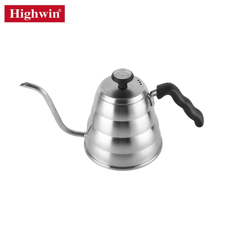 Jebena Ethiopian Coffee Pot Hydrogen Water Kettle Stainless Steel Pour Over Coffee Drip Kettle