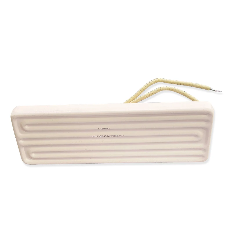 220V 230V 500W Hollow Pad Elements Industrial Infrared Ceramic Heating