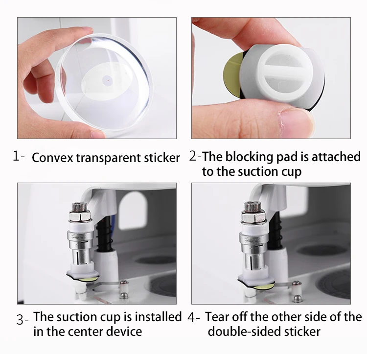 Padded Blocking Optical Anti-slip Eyewear Wholesale customization  Edging Blocking Pad Blocking Pads Lens Edger