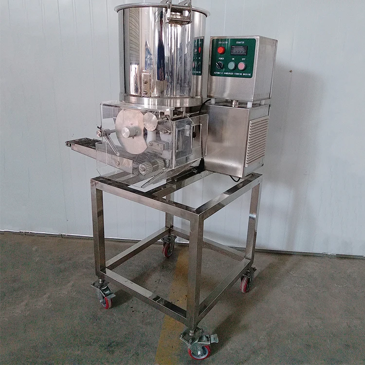 Burgers meat balls formed Schnitzel nuggets fish sticks vegetarian vegan meat substitutes Forming machine