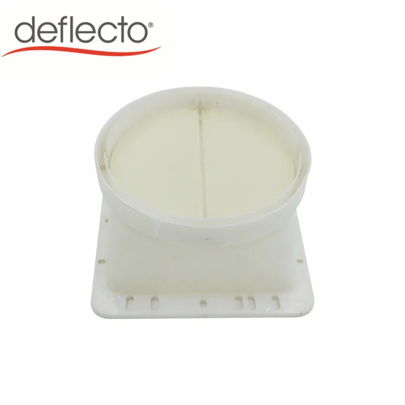 Plastic Air Vent Tuyere Round Square Grille Ventilation Duct Air Outlet, Wall Air Vent Exhaust Fan Pipe Check Valve