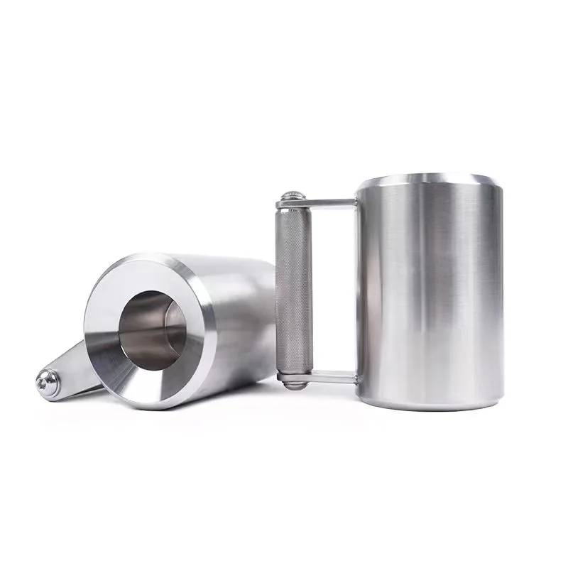 Customized Logo 8kg 10kg Dumbbell Heavy Mug Stainless Steel Water Cup Weight Dumbbell Cup Home Gym Fitness