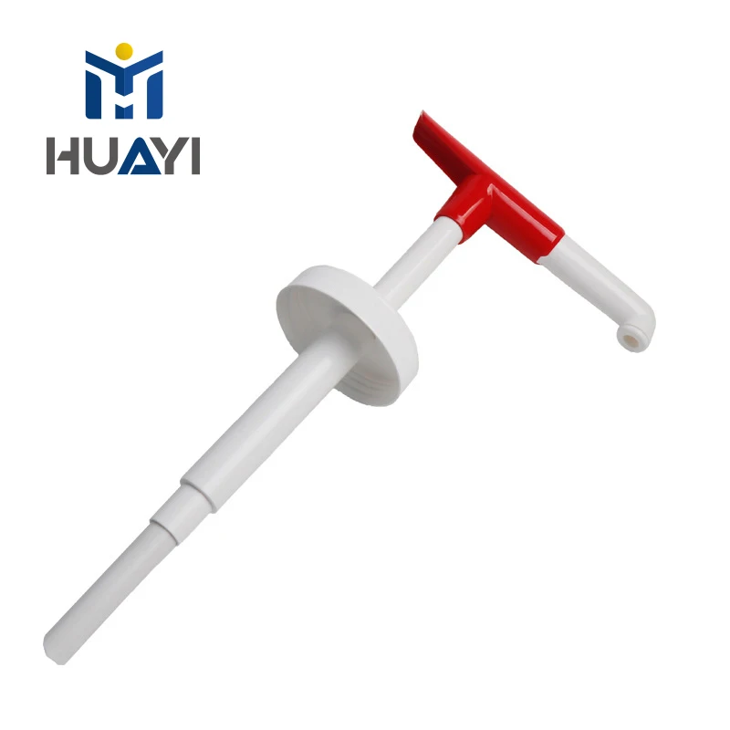 Long Nozzle Sauce Dispenser Pump Food Syrup Bottle Pump