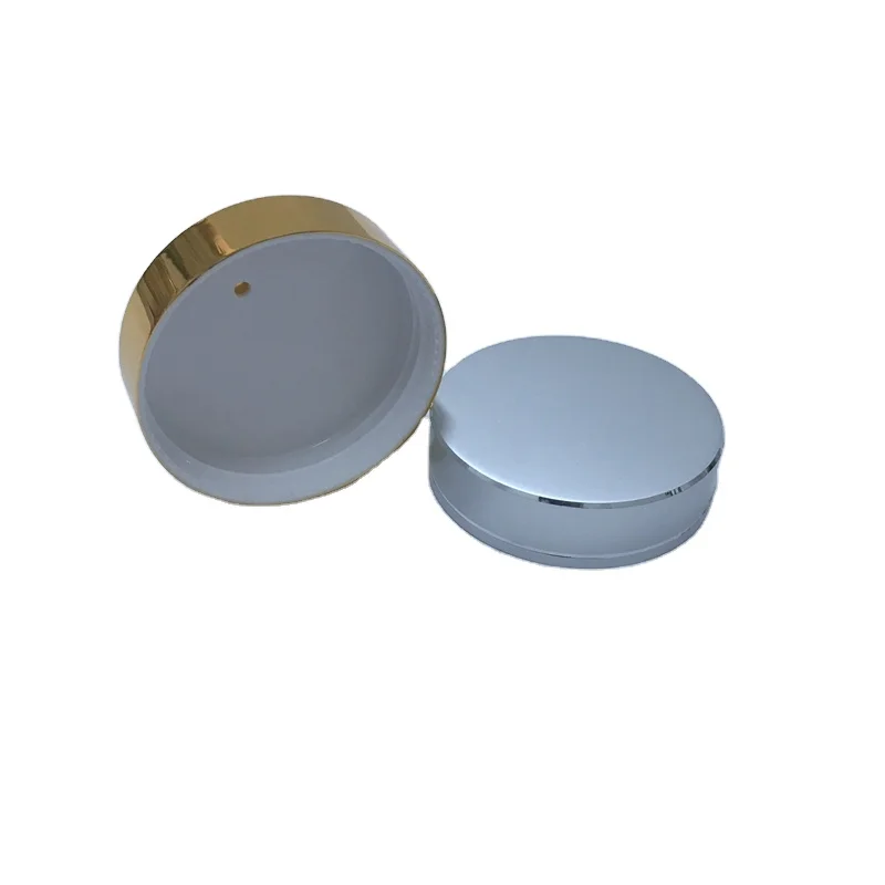 45/400 silver and gold aluminum screw cap / lid for jars screw lids rose gold