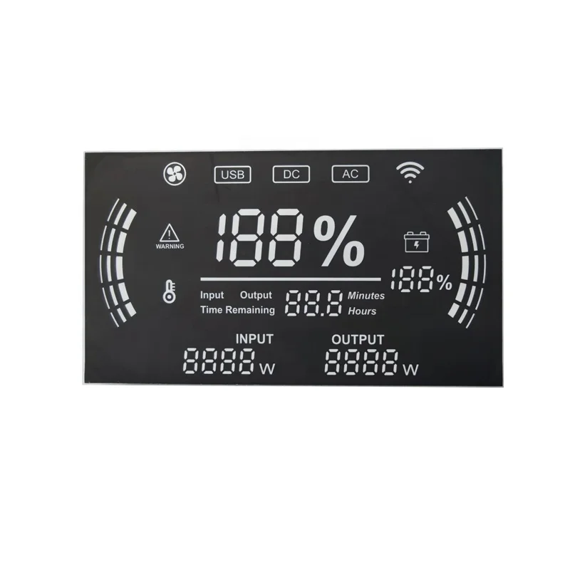 indoor different color or rgb smd led display mini sized 7 segment led module