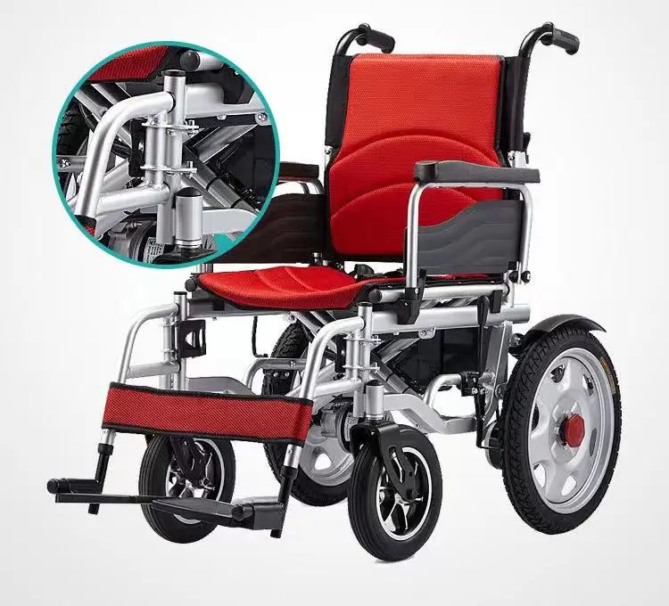 Low Weight Electric Wheelchair Motor High-quality  Foldable Electric Wheelchair