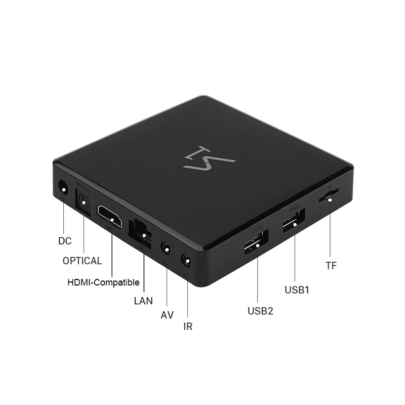 
Bottom Price S1 Smart TV Box Android 8.1 Rockchip RK3229 Quad Cora 1GB 8GB WIFI 2.4G 4K Media Player Set Top Box 