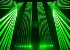 Hot Selling Stage Light Warm Laser Rain Curtain