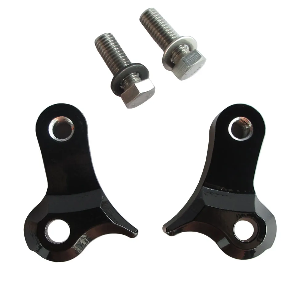 Комплект кронштейнов для нижнего заднего амортизатора 1,0 дюйма для Harley Touring 2009-2016 FLHT FLHR FLTR