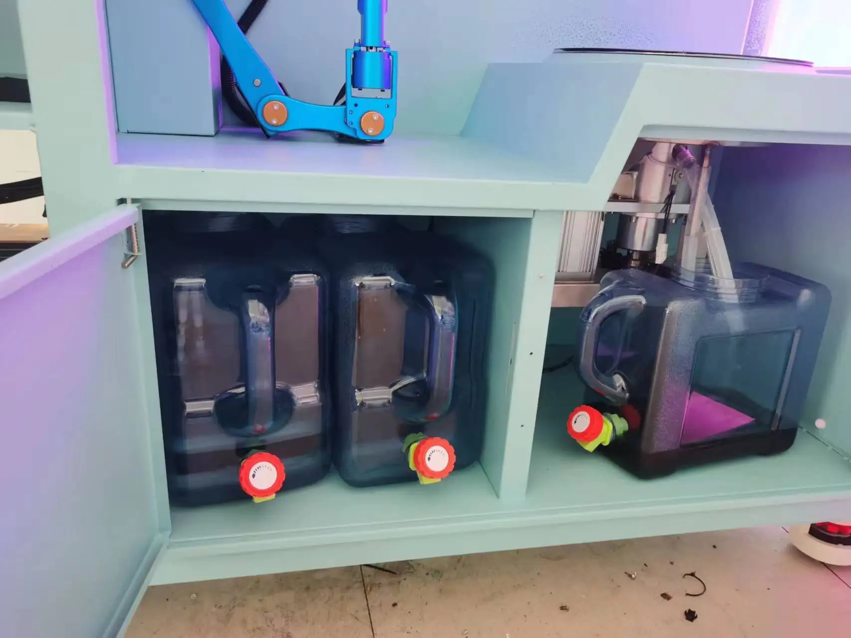 Electric Automatic Commercial Cotton Candy Vending Machine Sugar For Cotton Candy