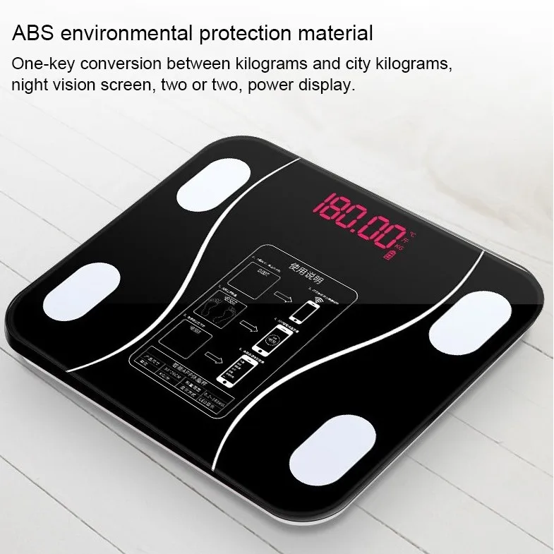 Smart Bluetooth Body Fat Weight Scale Machine Digital Weight Loss Weighing