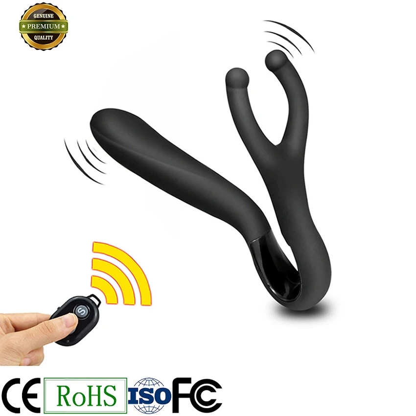 DV1325 New Hot ISO Certificate Customization Ultra Realistic Couple Vibrator Double Motor Factory China